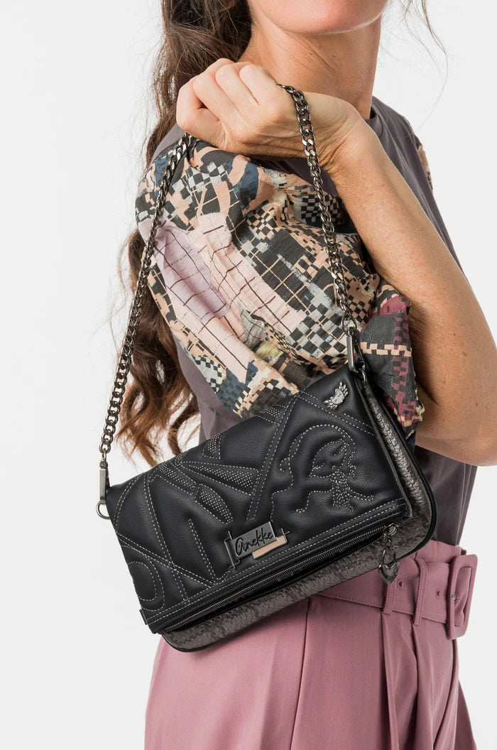 Borsa Tracolla Manico Metallo Anekke Iron
