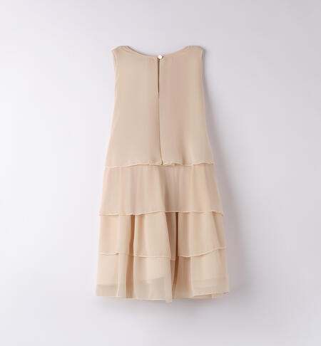 Abito IDo  a Balze color crema