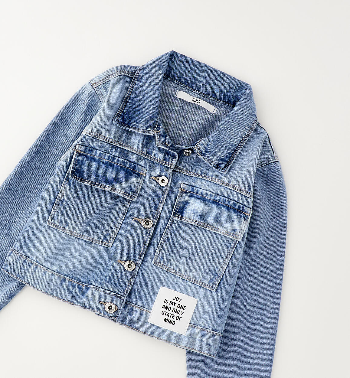 Giubbino Rebel Denim Light Wash