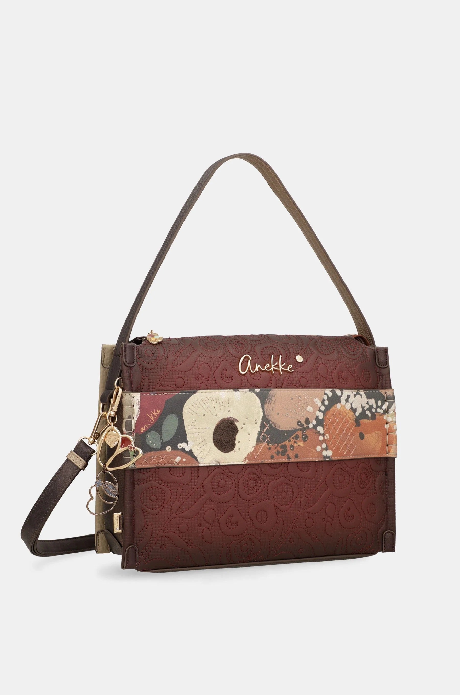 Borsa Anekke Blossom a Spalla e Tracolla Multicolore