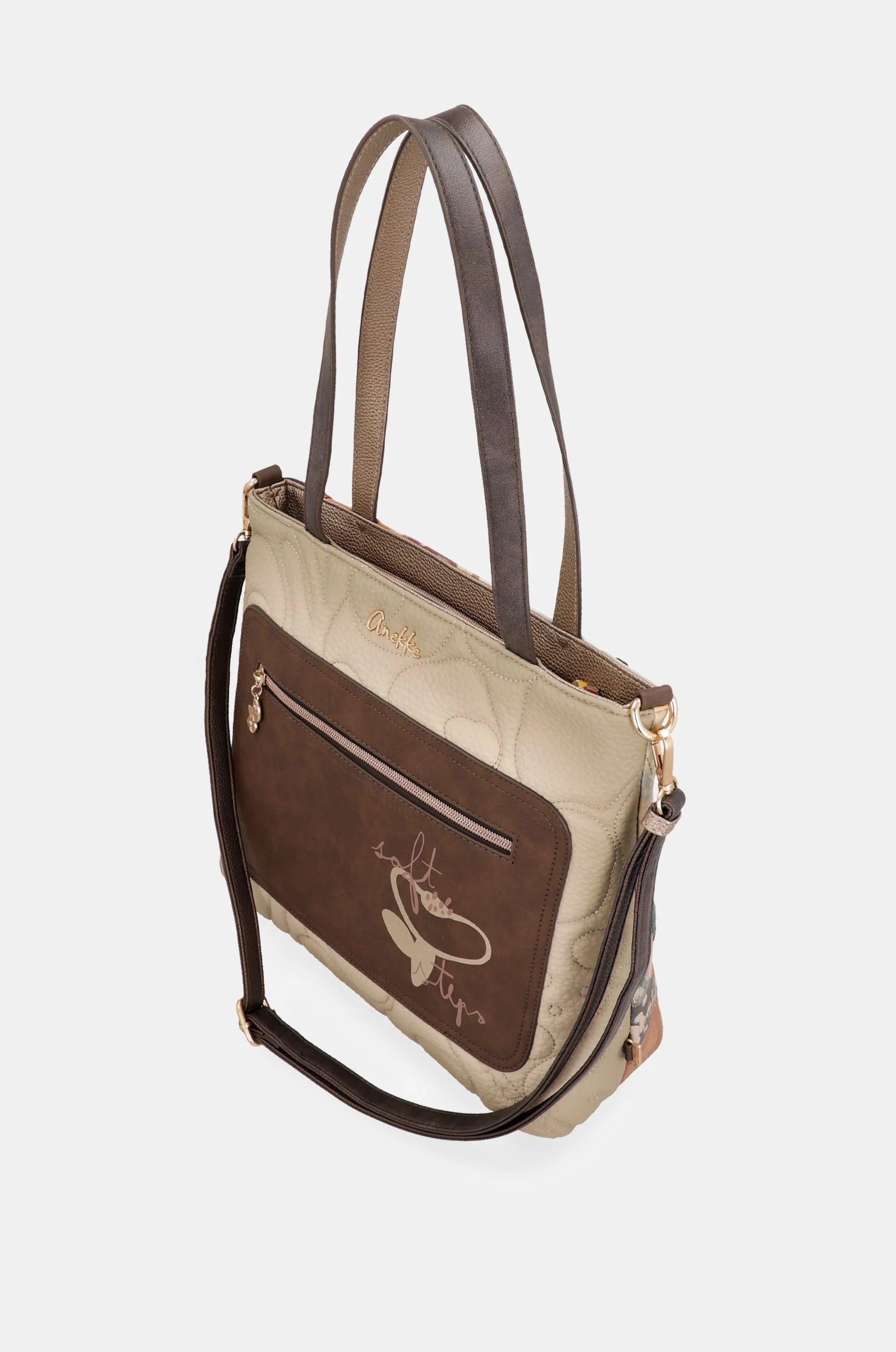 Borsa a Spalla Quadrata Anekke Blossom con Tracolla