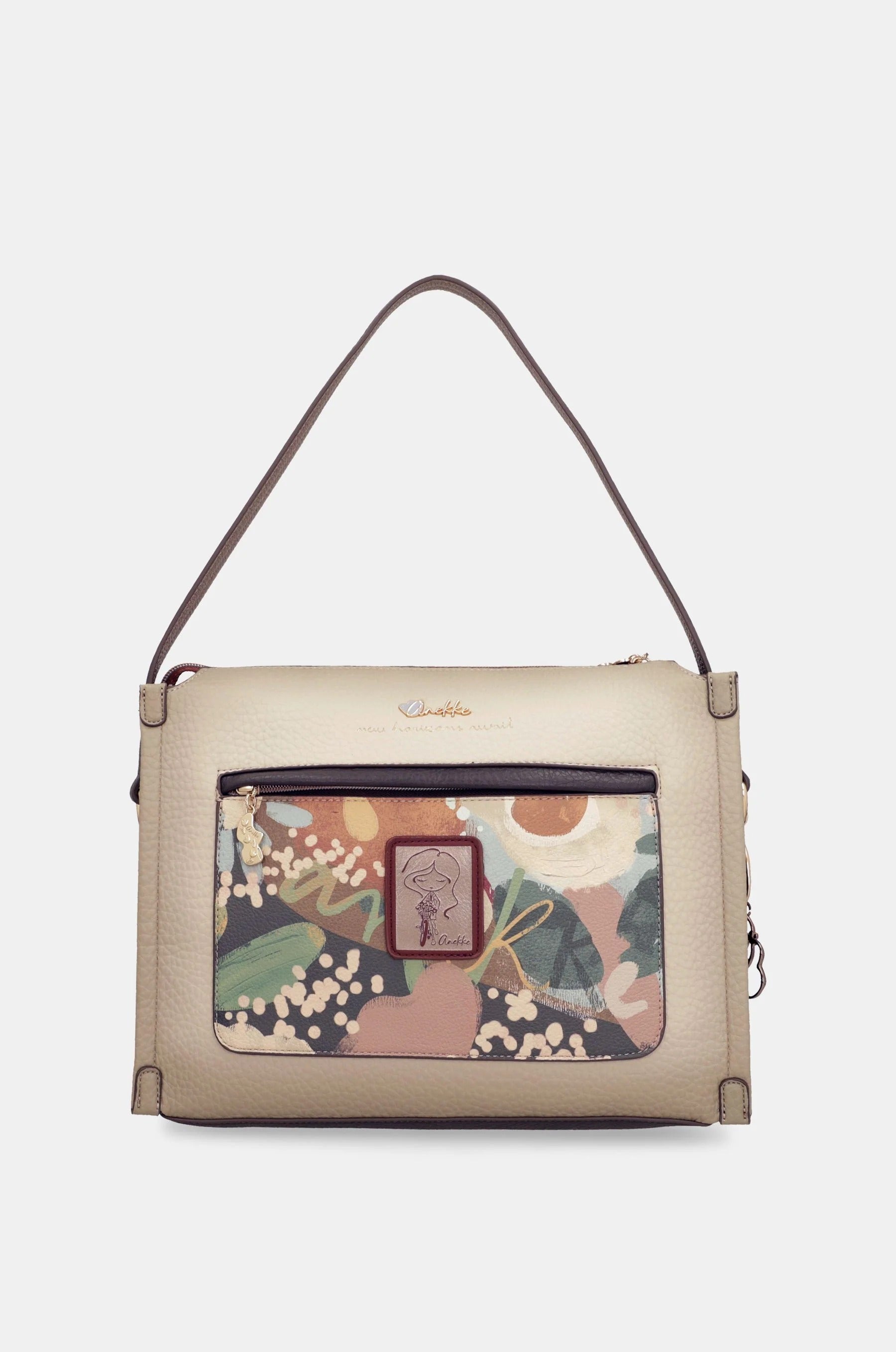 Borsa Anekke Blossom a Spalla e Tracolla Multicolore
