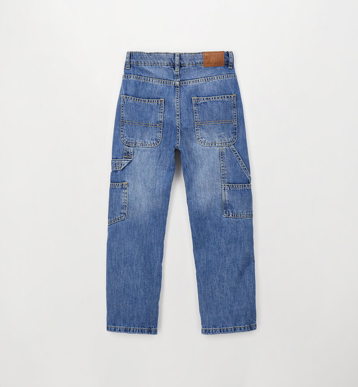 Jeans Slouchy Fit con Strappi