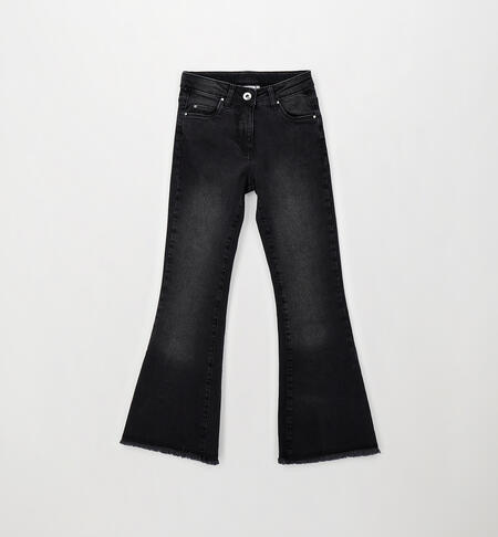 Jeans Flare Black Denim