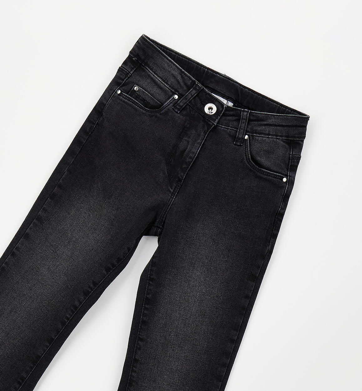 Jeans Flare Black Denim