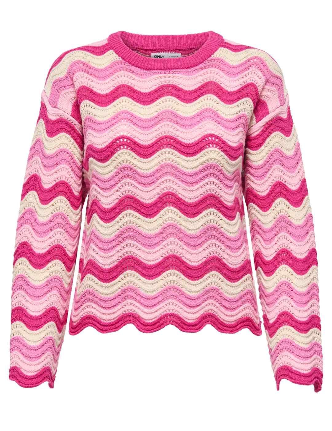 Maglioncino Only Lasa Orchidea