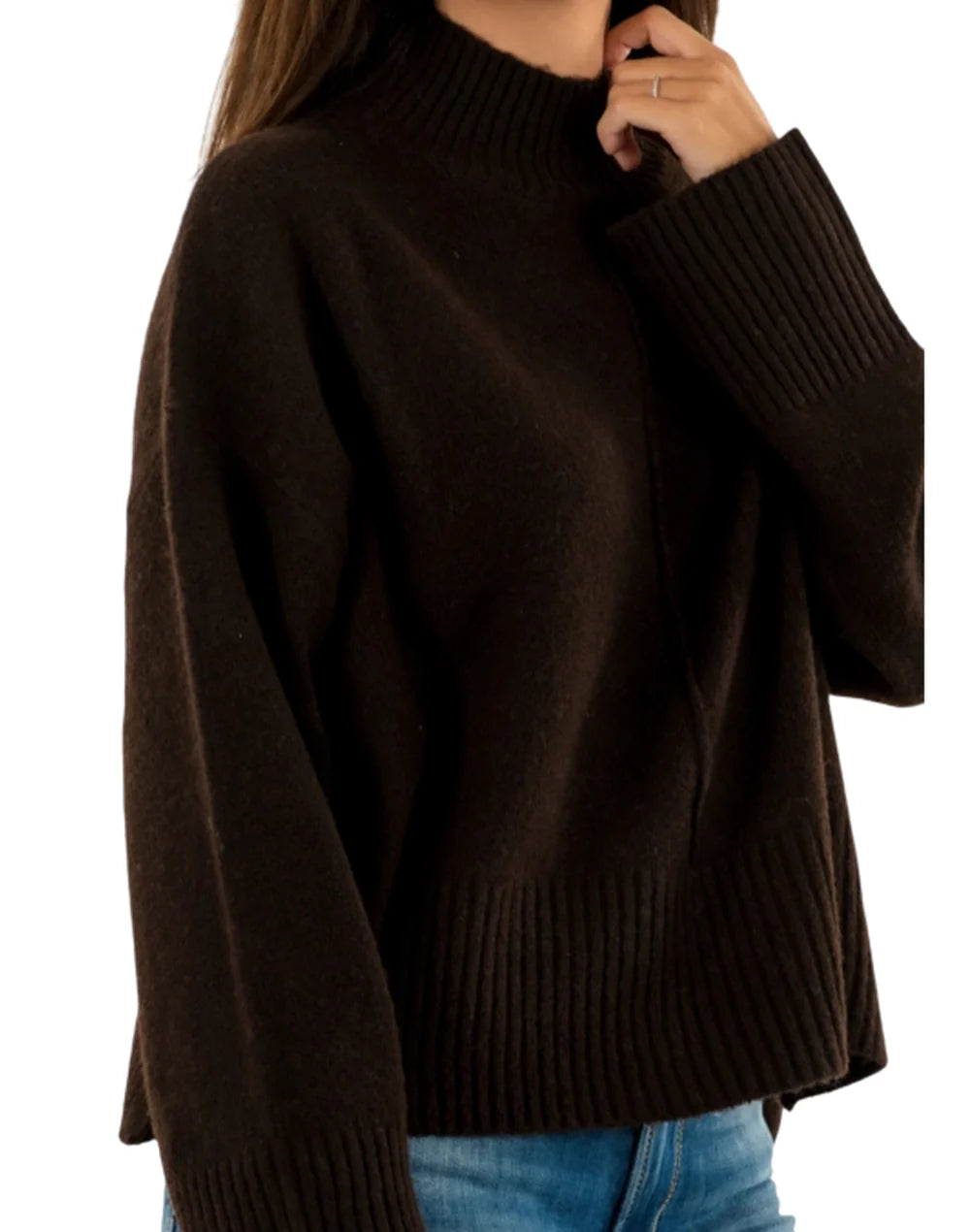 Pullover Only Whitney Cioccolato