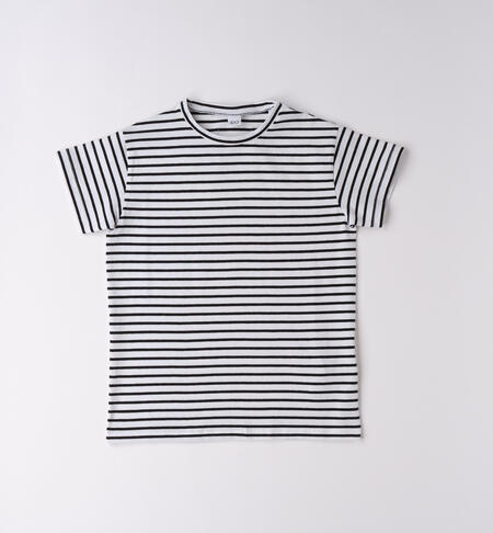 T-shirt a Righe Black e White