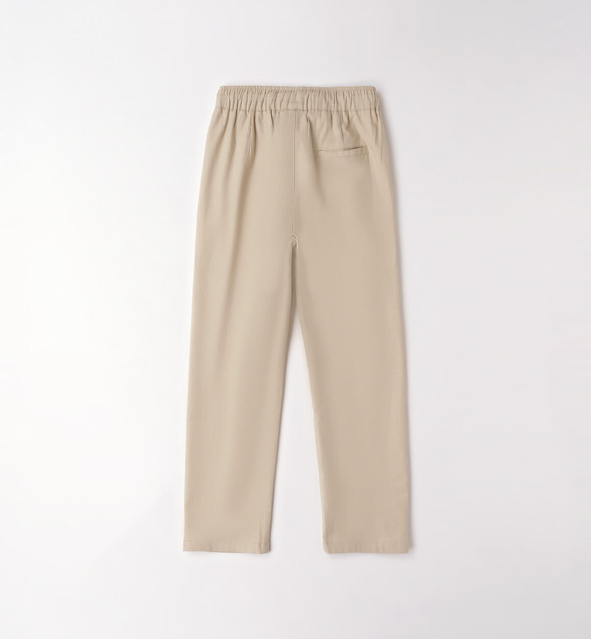 Pantalone Oliver da Cerimonia in Misto Lino Beige