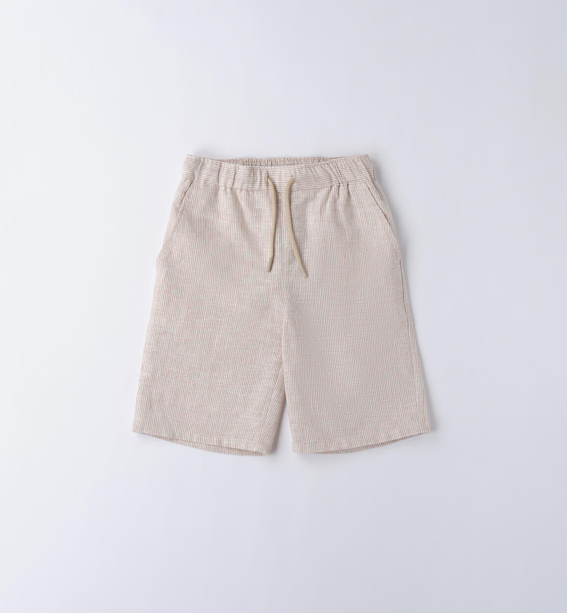 Pantalone righe sabbia bianco junior  Feel