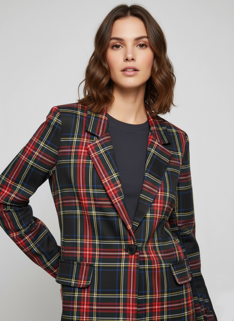 Blazer Scozzese Natale